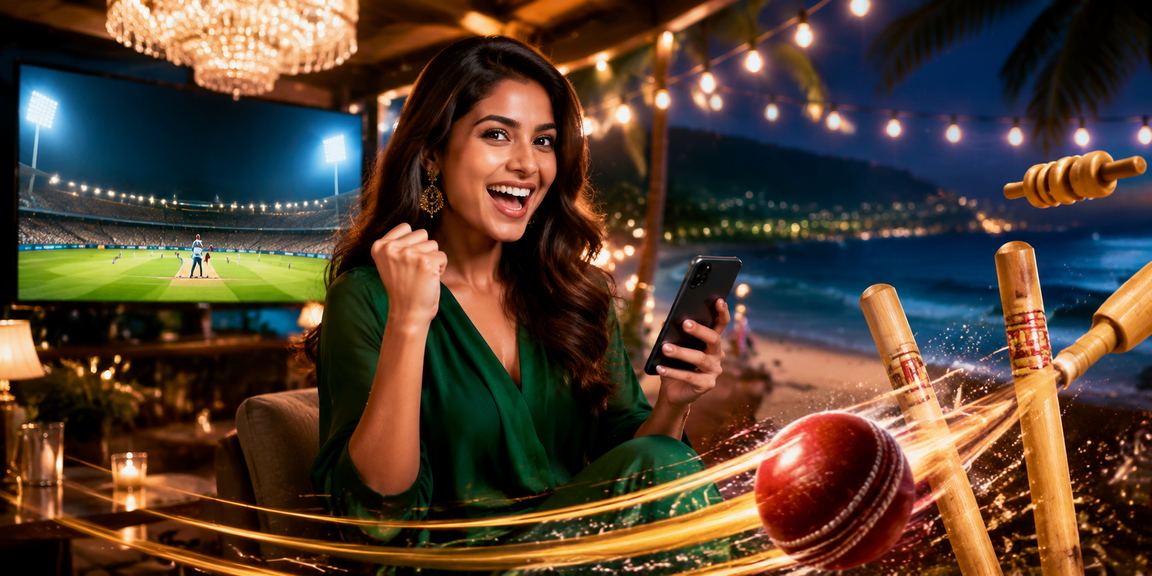 সেন্ট মার্টিন সৈকতে মোবাইলে ক্রিকেট বেটিং করছেন একজন ব্যবহারকারী